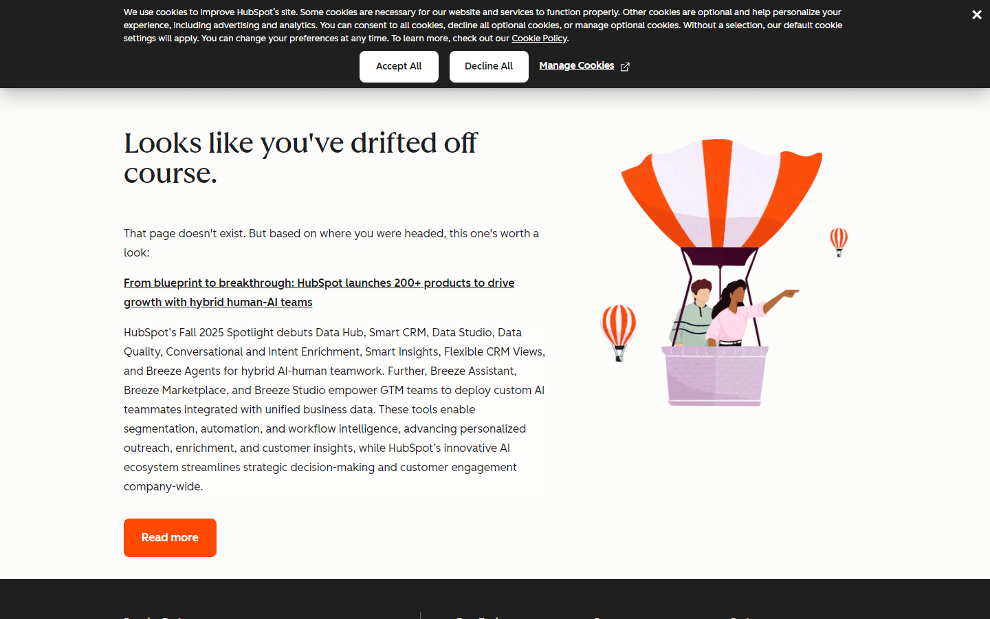Clearbit Breeze Intelligence product page showing visitor identification and enrichment features
