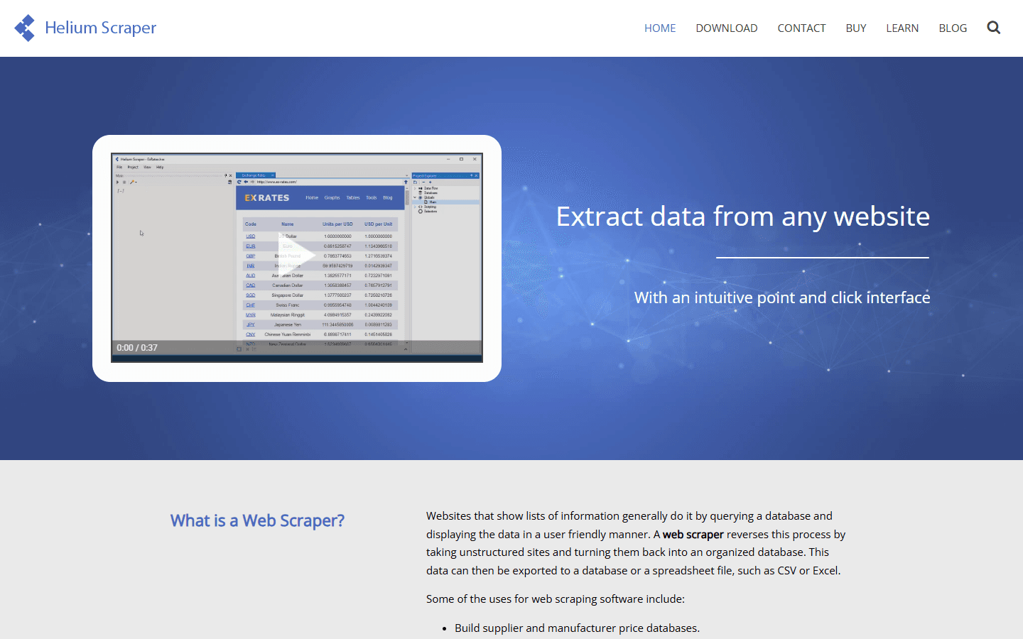ParseHub pricing 2026 — free, Standard, and Professional plan pricing