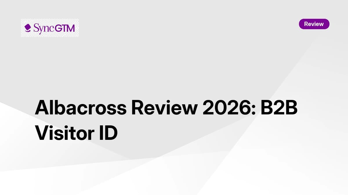 Albacross Review 2026 — B2B Visitor Identification, ABM, and Pricing