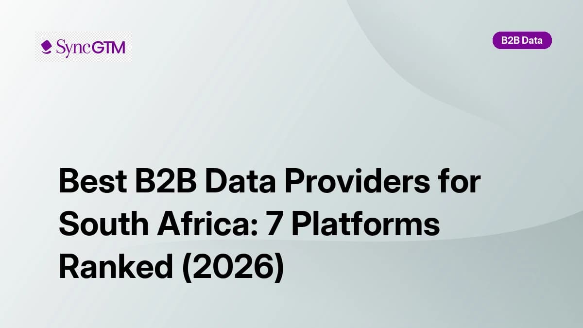 Best B2B databases for South Africa in 2026 — ranked by coverage and POPIA compliance