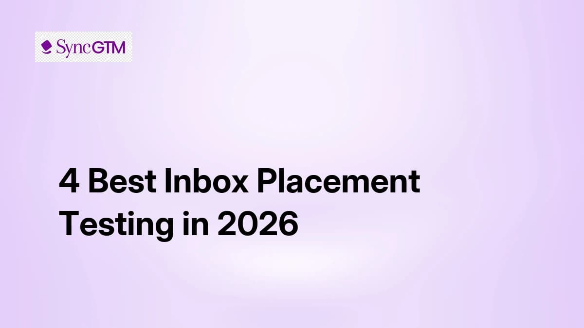 4 Best Inbox Placement Testing in 2026 (Ranked and Compared)