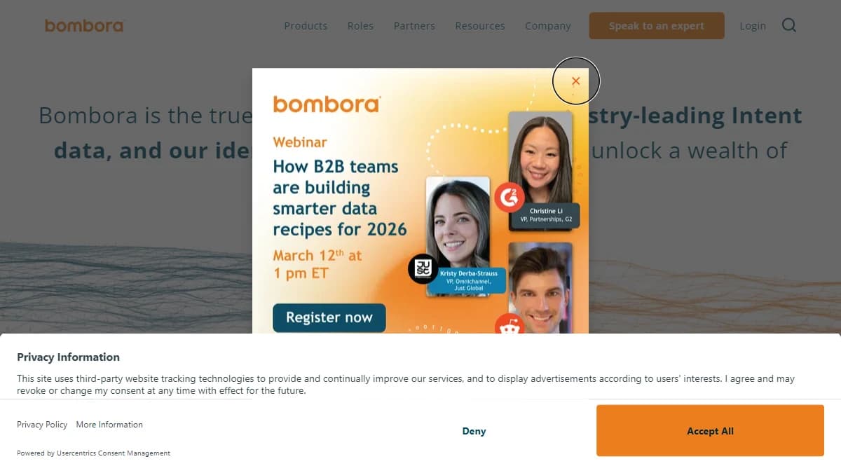 Bombora screenshot