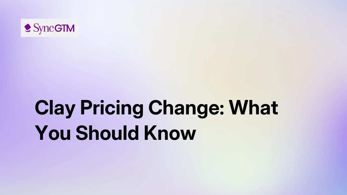 Clay Pricing Change: What You Should Know