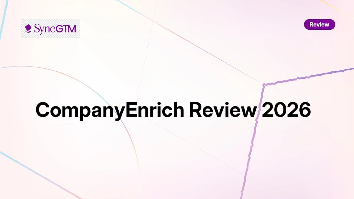 CompanyEnrich Review 2026 — API-first company data enrichment, pricing, and alternatives