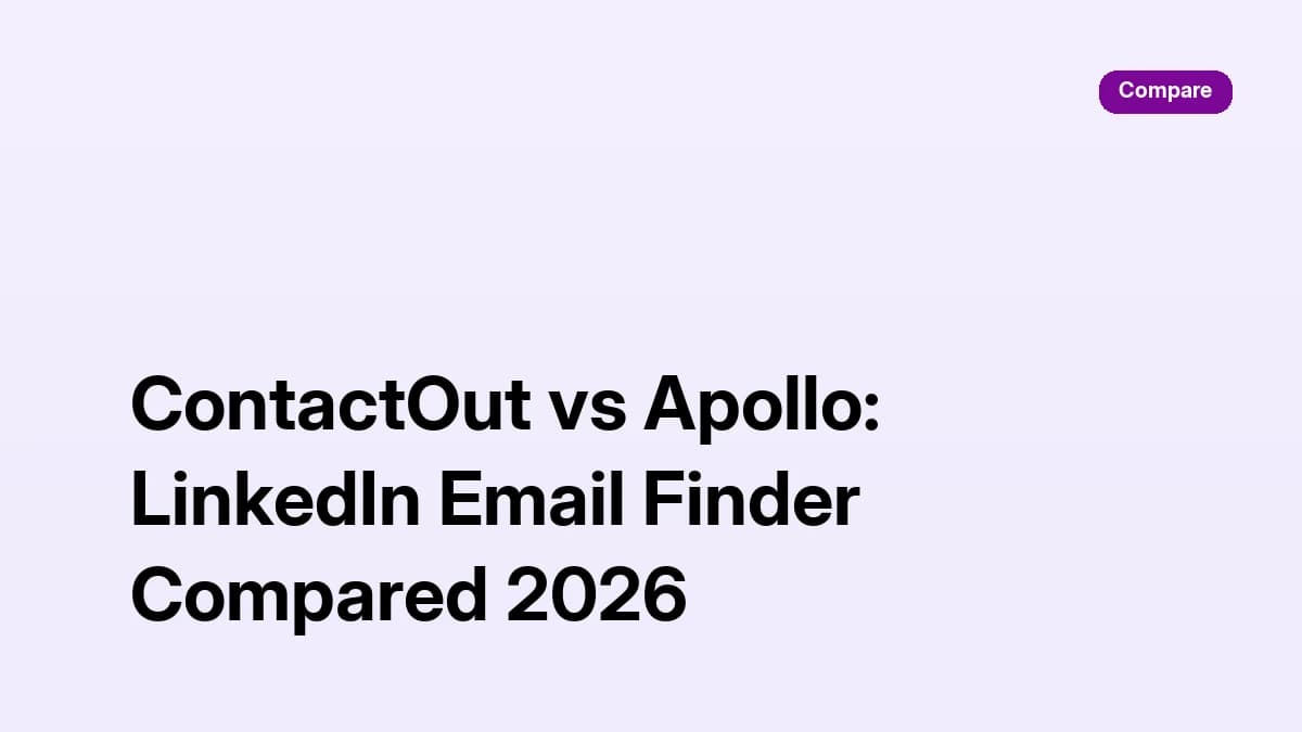 ContactOut vs Apollo LinkedIn email finder comparison banner 2026