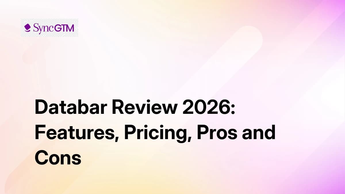 Databar Review 2026: Features, Pricing, Pros and Cons