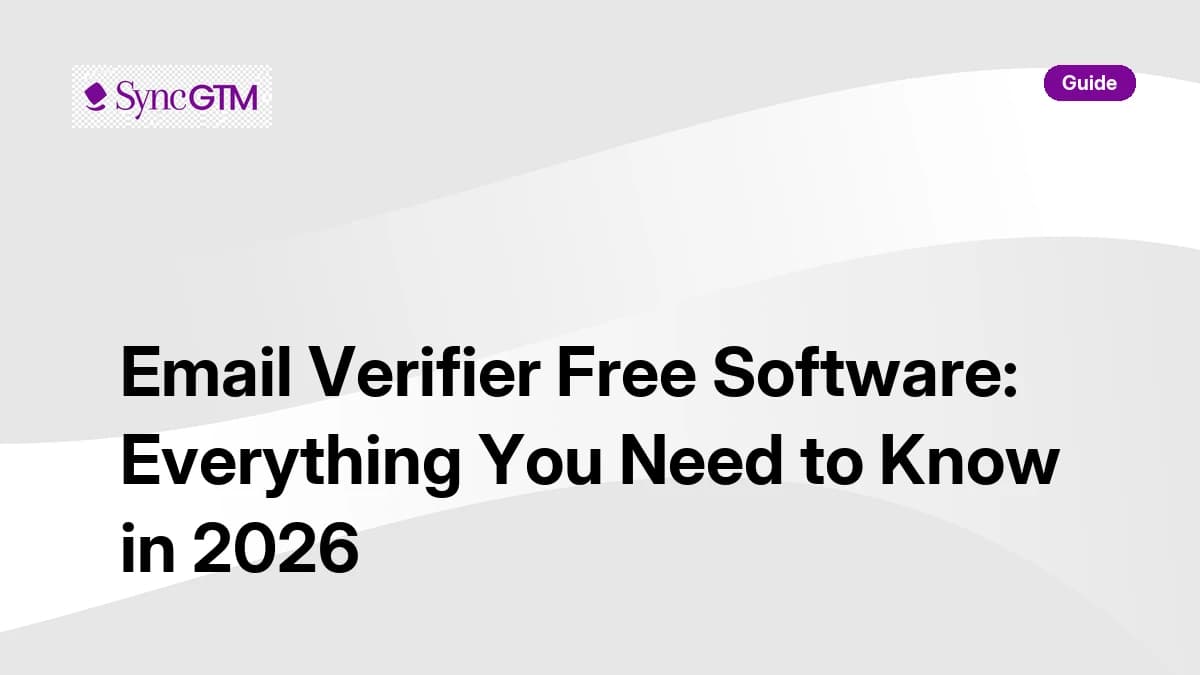 Email Verifier Free Software: Everything You Need to Know in 2026