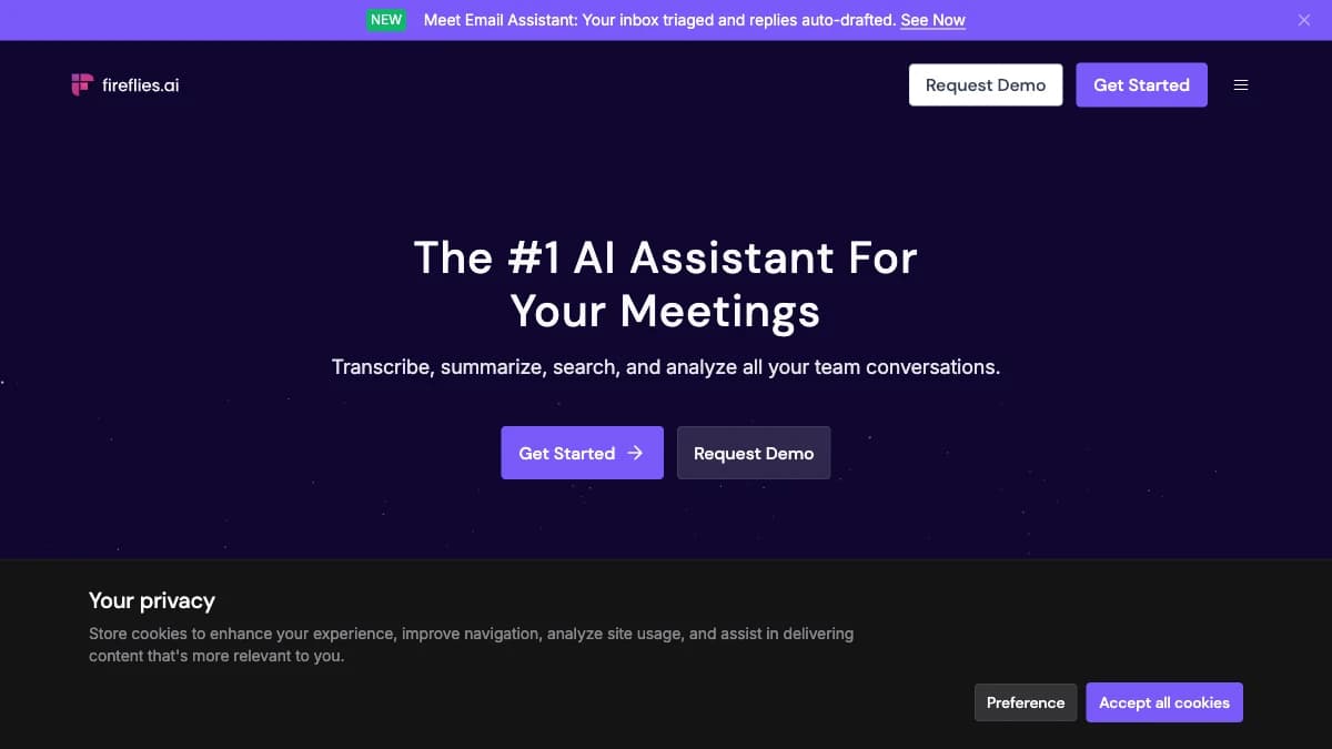 Fireflies - Call prep and post-call follow-up for teams that already record sales calls
