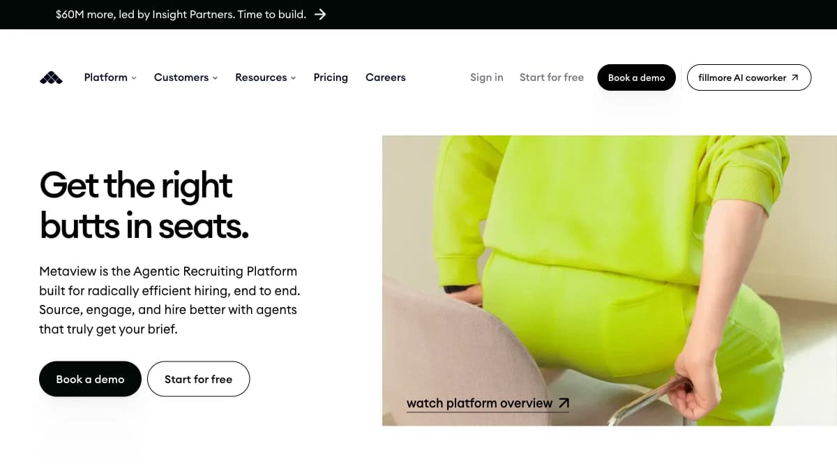 Metaview - Sourcing and contact enrichment in one recruiting flow