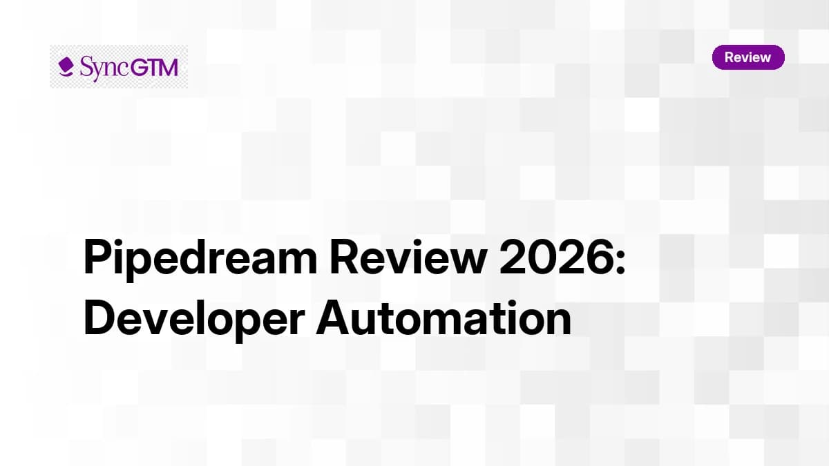Pipedream Review 2026 — Developer-First Automation, Free Tier, and Pricing