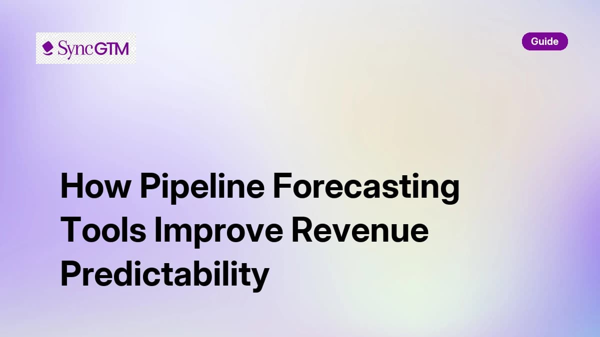 How Pipeline Forecasting Tools Improve Revenue Predictability