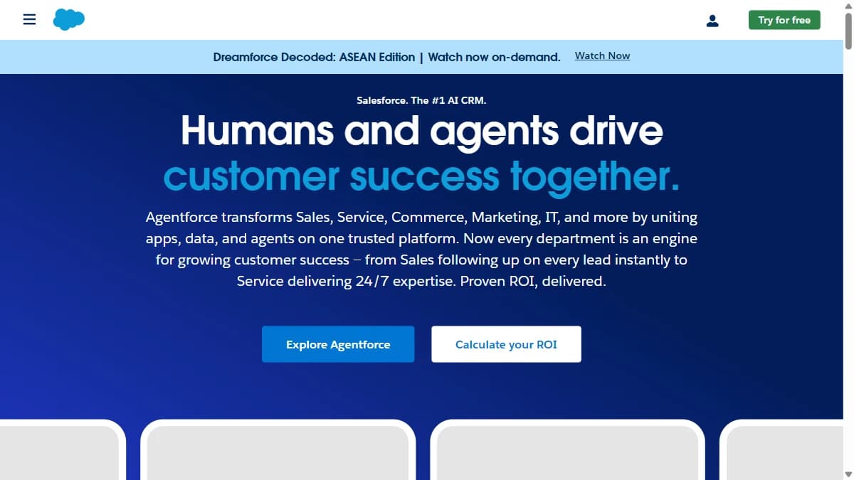 Salesforce Einstein screenshot