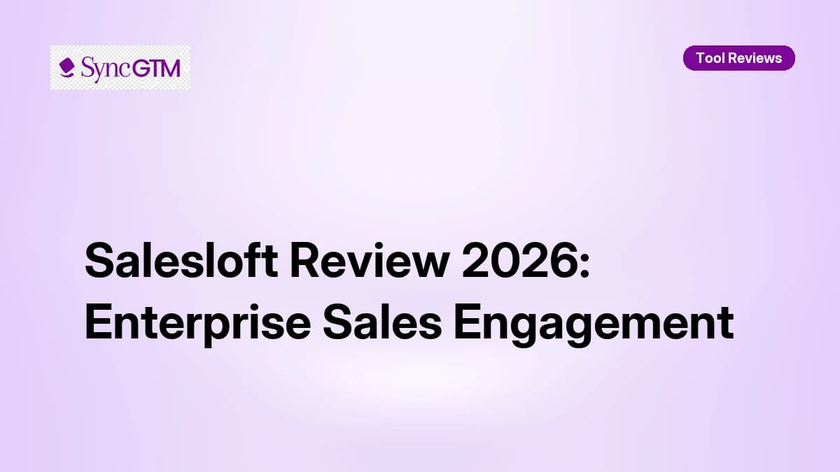Salesloft revenue orchestration platform — enterprise Klenty alternative with Clari forecasting