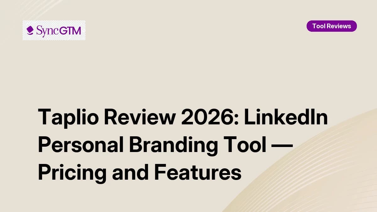 Taplio Review 2026 — LinkedIn Personal Branding and AI Content