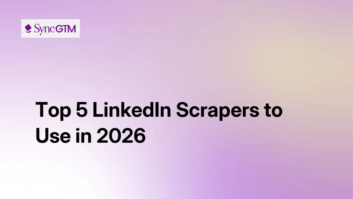 Top 5 LinkedIn Scrapers to Use in 2026