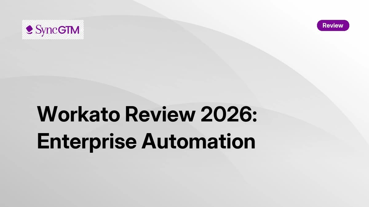 Workato Review 2026 — Enterprise Automation, Pricing, and Integration Depth