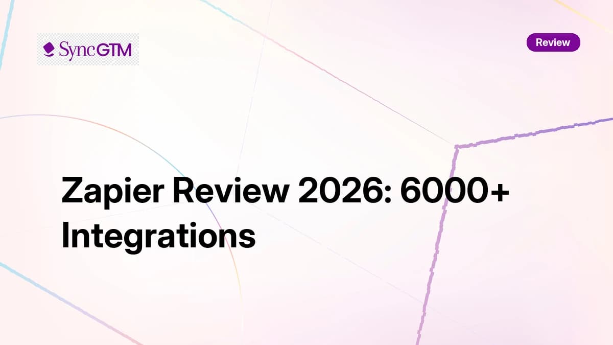 Zapier Review 2026 — Integrations, Pricing, and Automation