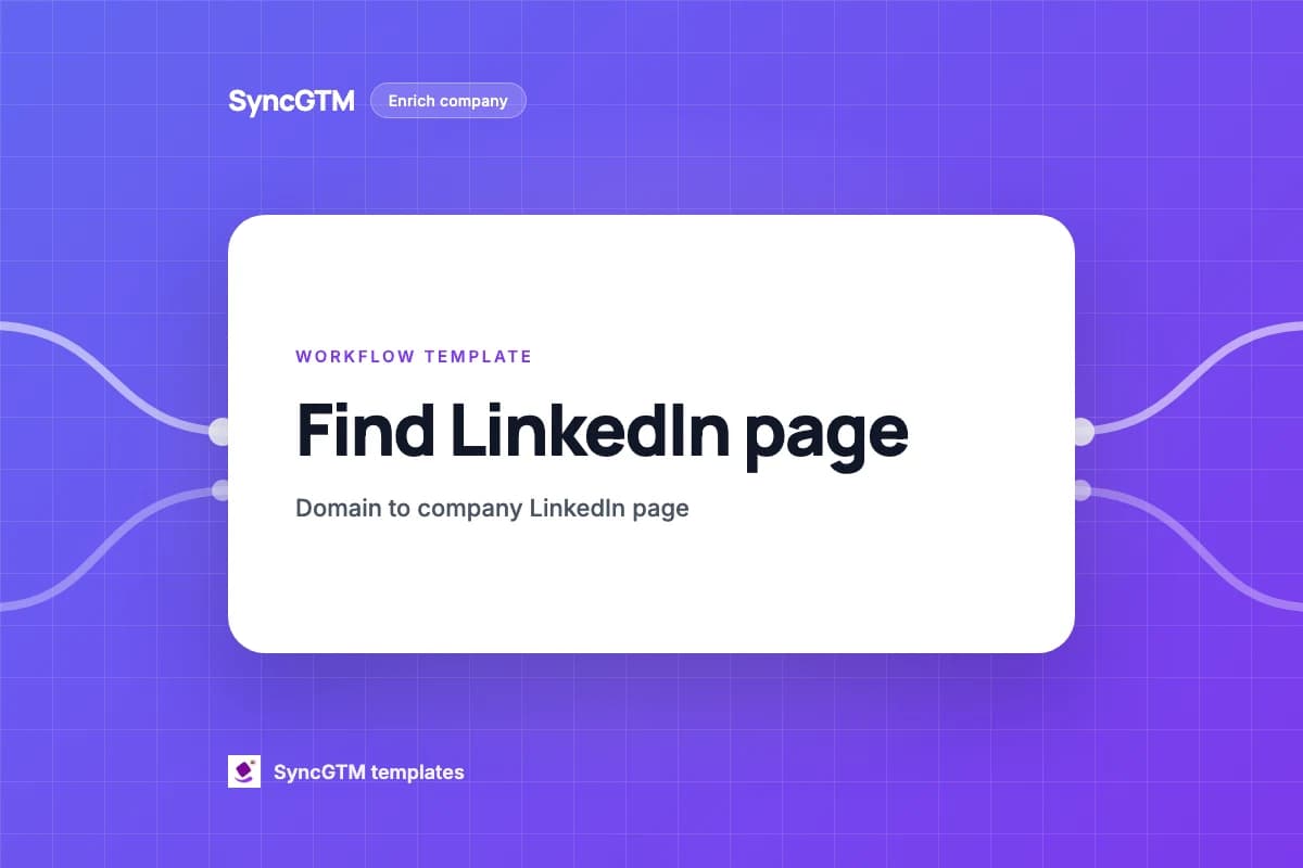 Find LinkedIn page template preview