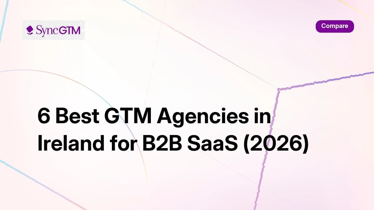 SyncGTM GTM intelligence platform — UK-Ireland B2B enrichment waterfall and intent signals