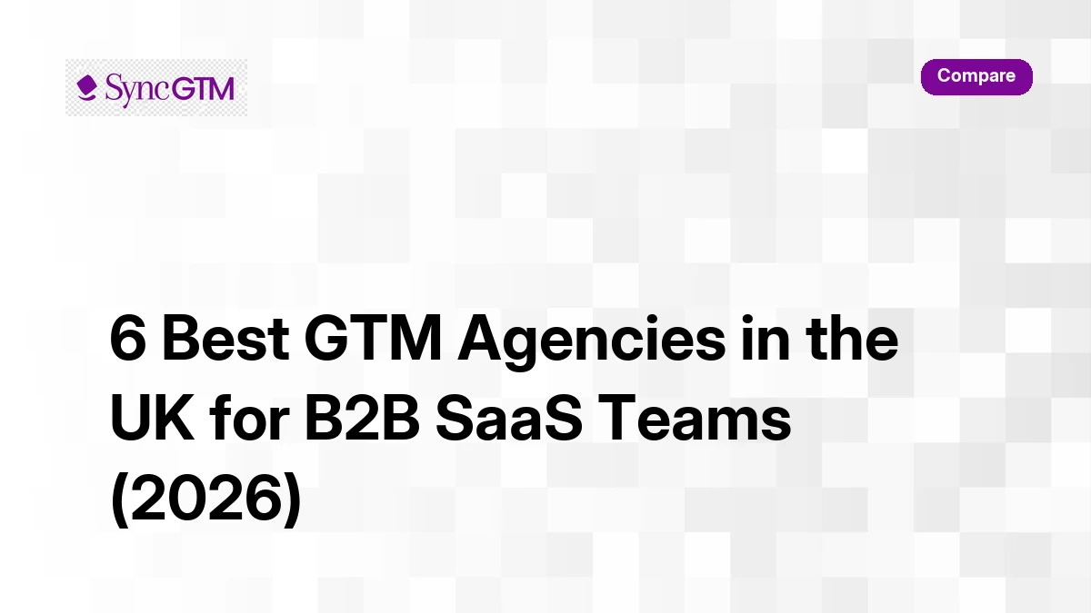 SyncGTM GTM intelligence platform — UK B2B enrichment waterfall and intent signals