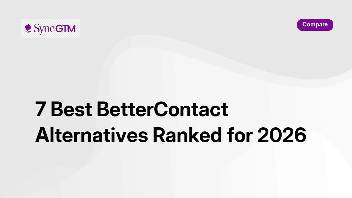 Best BetterContact alternatives in 2026 — waterfall enrichment comparison