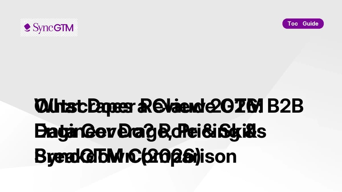 Claude GTM engineer role and skills breakdown for 2026 — by SyncGTM
