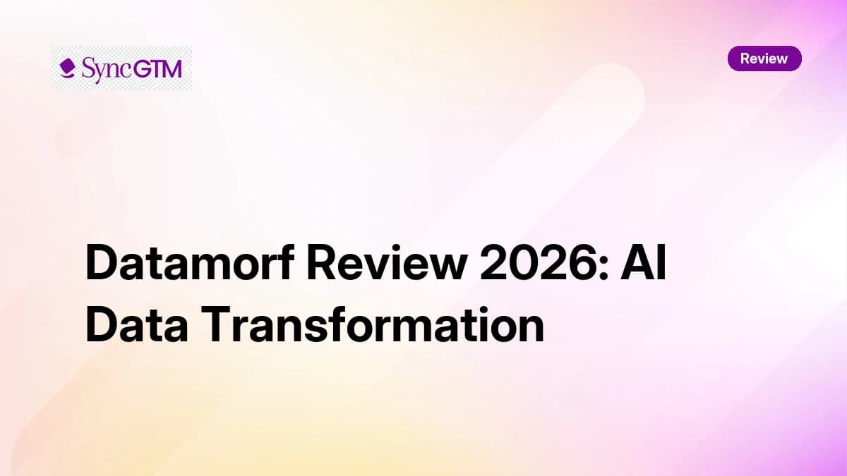 Datamorf Review 2026 — AI Data Transformation, Pricing, and Capabilities