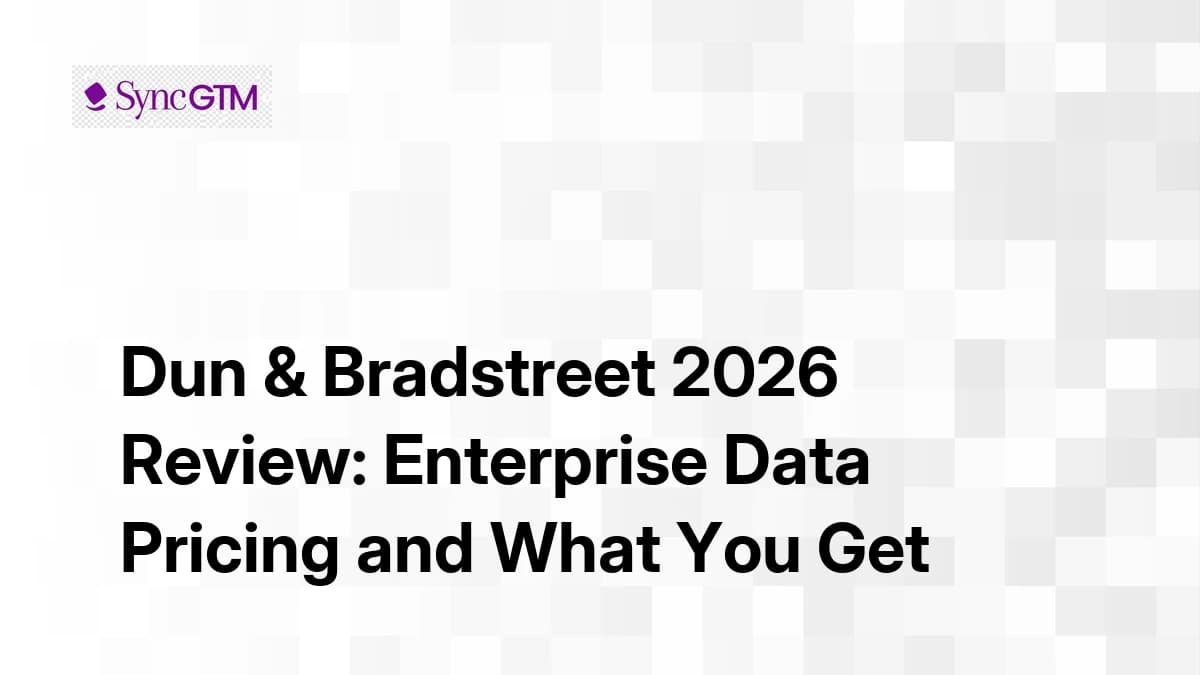 Dun & Bradstreet Review 2026 — Enterprise Data Pricing and Honest Verdict