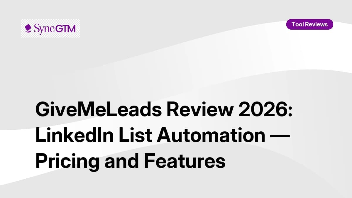 GiveMeLeads Review 2026 — LinkedIn Lead Generation Tool
