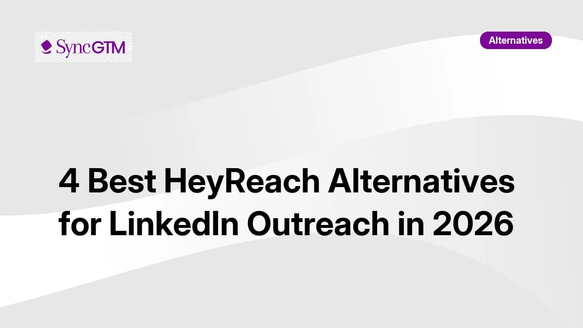 4 Best HeyReach Alternatives for LinkedIn Outreach in 2026