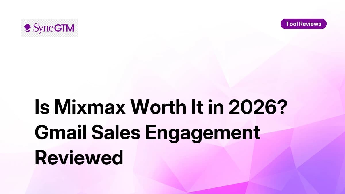 Mixmax Review 2026 \u2014 Gmail Sales Engagement Platform Pricing and Verdict