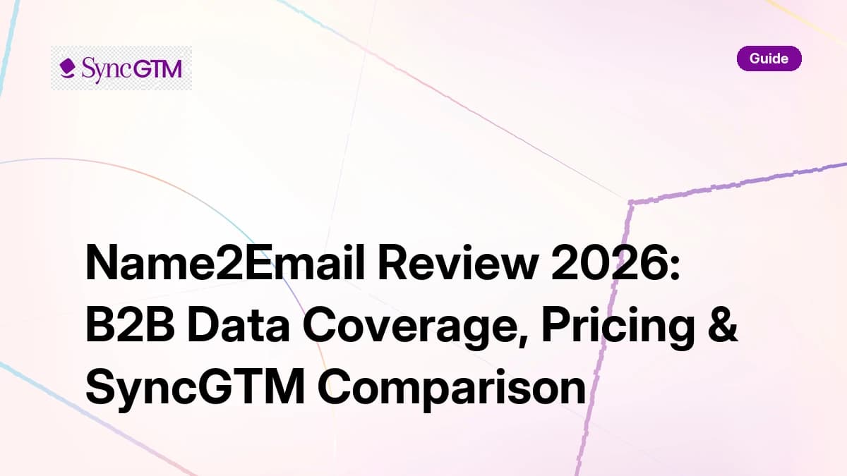 Name2Email Review 2026 — free Gmail email finder by Reply tested for accuracy and coverage