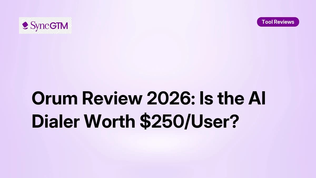 Orum Review 2026 — AI parallel dialer pricing breakdown and honest verdict
