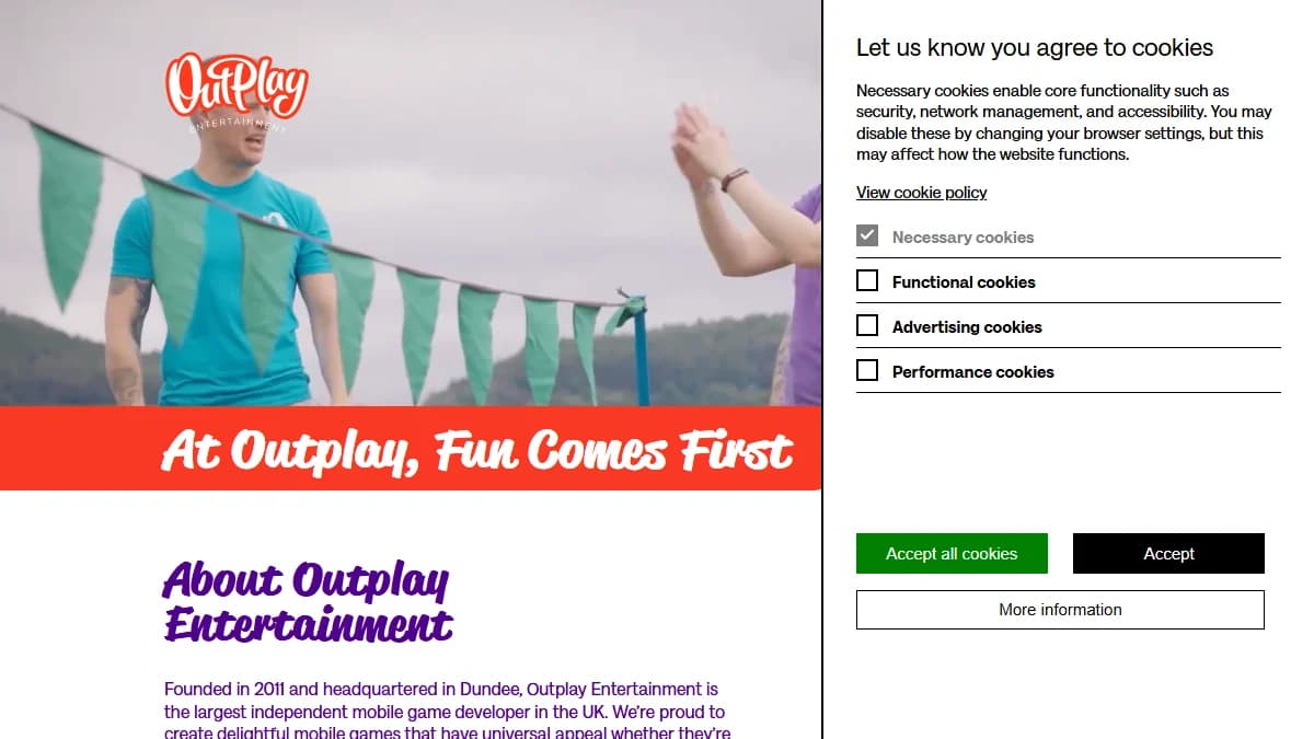 Outplay homepage showing multichannel sales engagement with email sequences, power dialer, LinkedIn, SMS, and WhatsApp