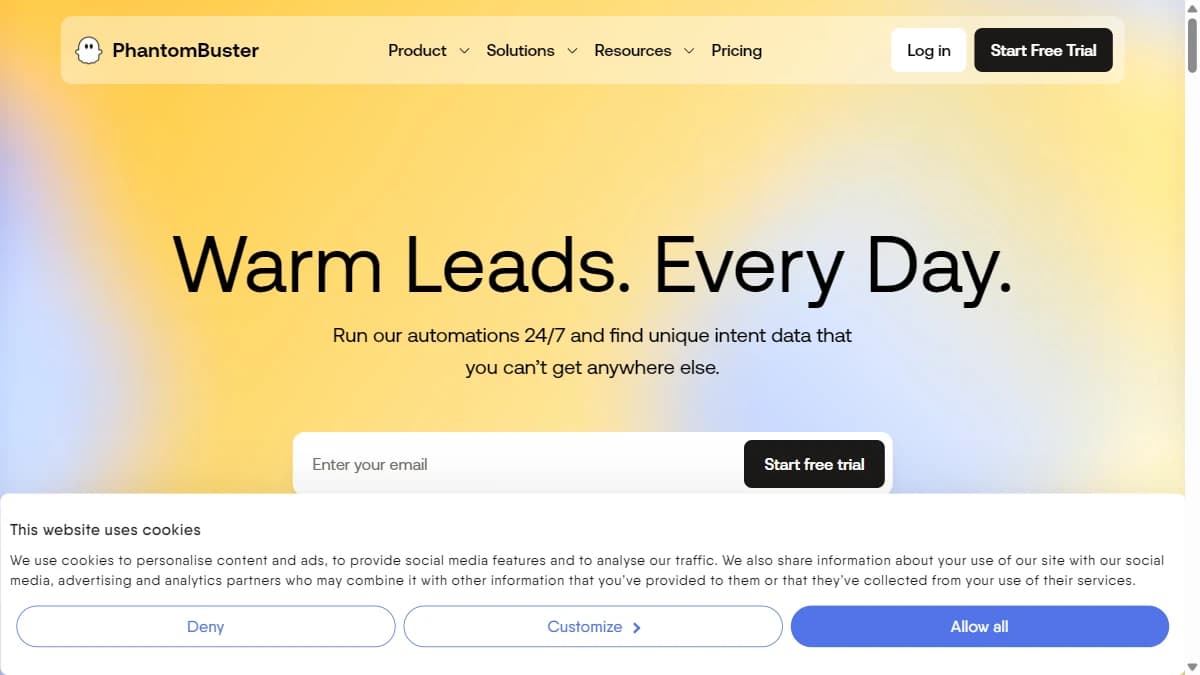 PhantomBuster LinkedIn automation interface -- PhantomBuster scraping and outreach sequences for B2B sales teams