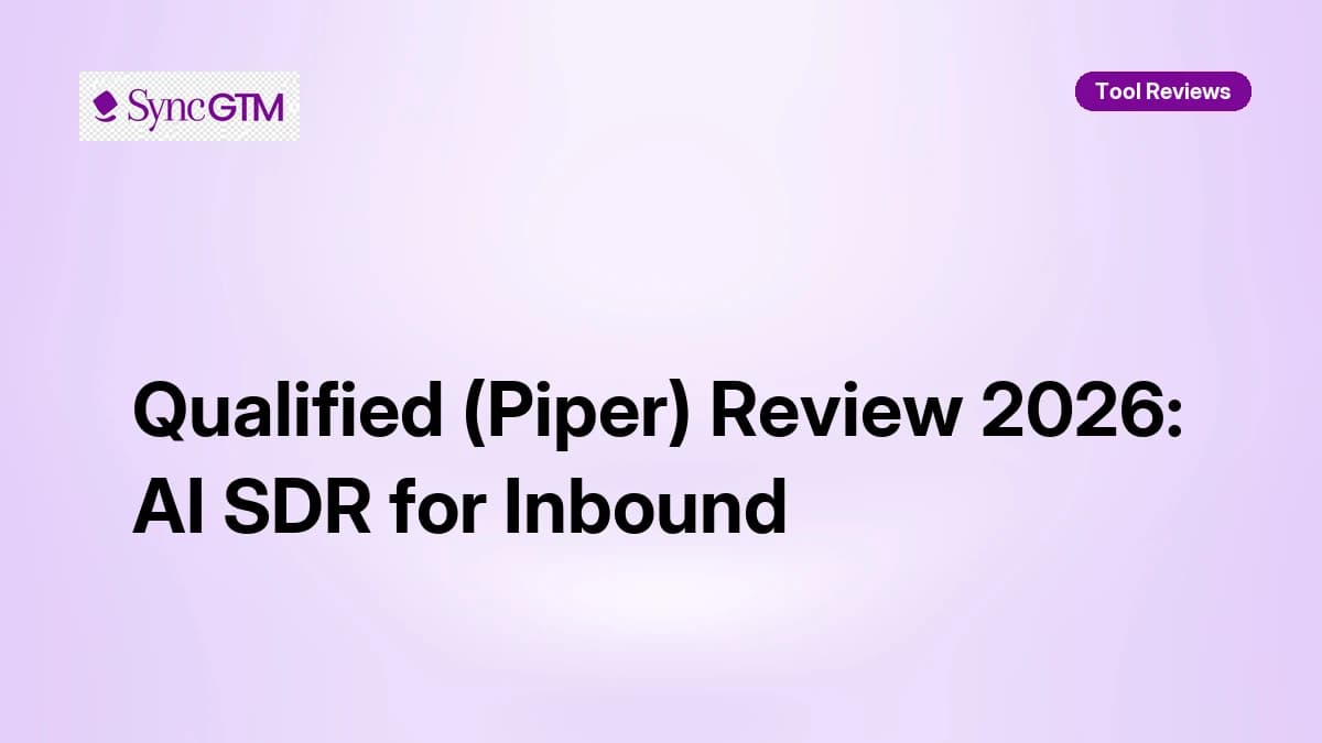 Qualified Review 2026 — Piper AI SDR for Inbound, Pricing, and Verdict