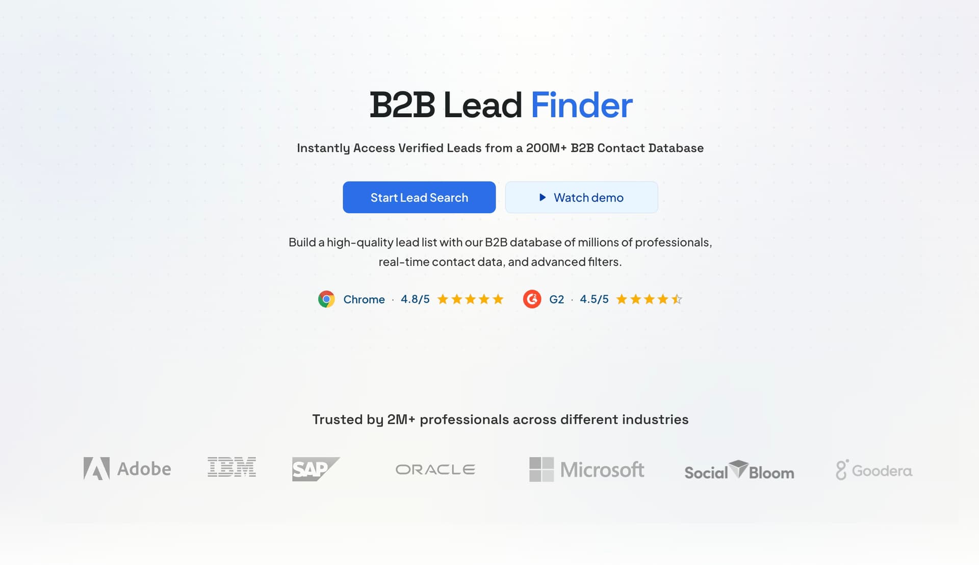 Skrapp.io - B2B lead generation with LinkedIn and Sales Navigator