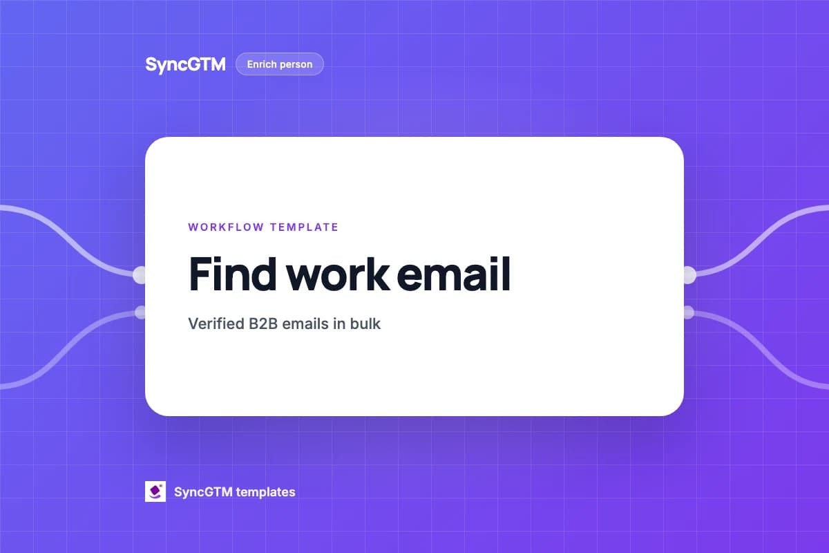 Find work email template preview